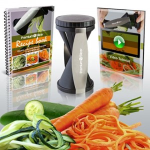 BIG-SALE-TODAY-60-OFF-Premium-Spiralizer-Bundle-1-BEST-SELLING-Spiral-Vegetable-Slicer-FREE-BONUSES-Amazing-Easy-To-Use-Kitchen-Tool-For-Making-Veggetti-Spaghetti-Turns-Zucchini-Carrots-Radish-Potato--0