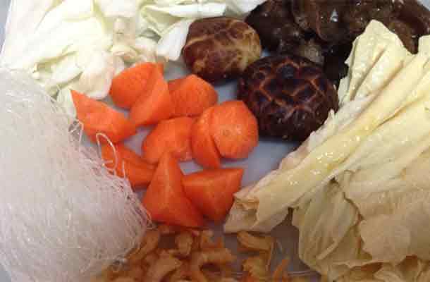 Cabbage home-made hainanese style