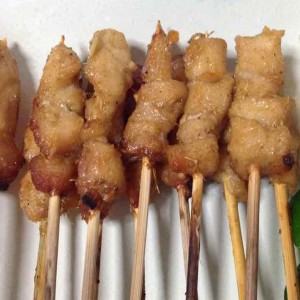 chicken satay with ketupat recipe