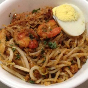 dry fried laksa