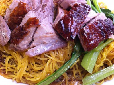 Roast duck noodle