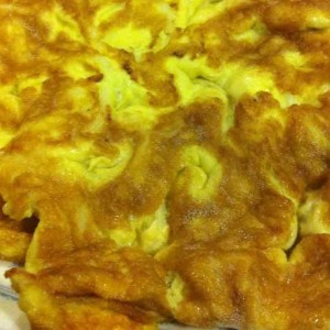 fragrant egg omelette