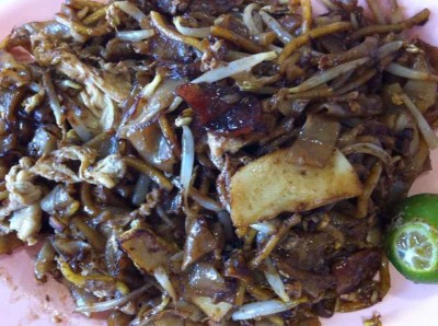 Tasty fried kway teow Amoy Street