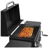 Grill-Mat-Set-of-5-Non-Stick-BBQ-Grill-Mats-PTFE-Teflon-Baking-sheets-Heavy-Duty-Reusable-and-Dishwasher-Safe-Easy-Clean-and-Easy-Use-on-Gas-Charcoal-Electric-Grill-Black-0-1