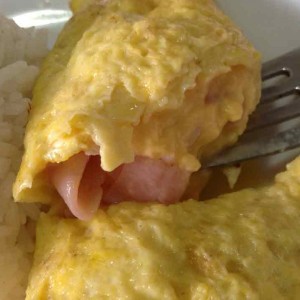 ham and cheese omelette