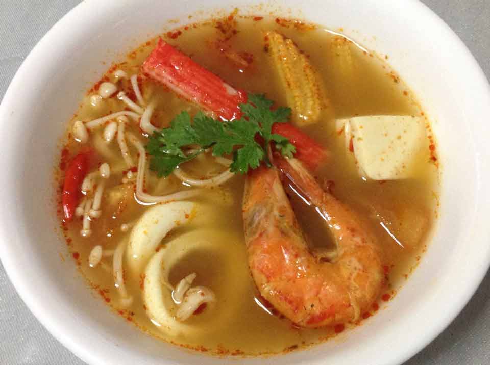 Instant Tom Yam Seafood Recipe | FoodClappers