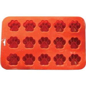 K9-Cakery-Mini-Paw-Silicone-Cake-Pan-9-by-55-Inch-15-Cavity-0