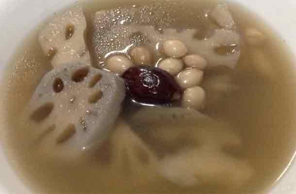 lotus peanut soup slide