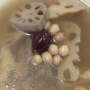 lotus peanut soup