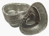 MYStar-Heart-Shape-Disposable-Aluminum-Foil-Mini-CupcakeMuffin-Baking-Cups-105-ml-Pack-of-60-0-0