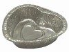 MYStar-Heart-Shape-Disposable-Aluminum-Foil-Mini-CupcakeMuffin-Baking-Cups-105-ml-Pack-of-60-0-2