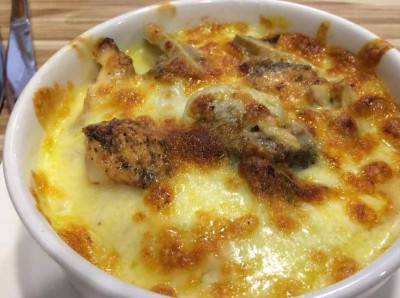 mushrooms cheese bake rice tiong bahru