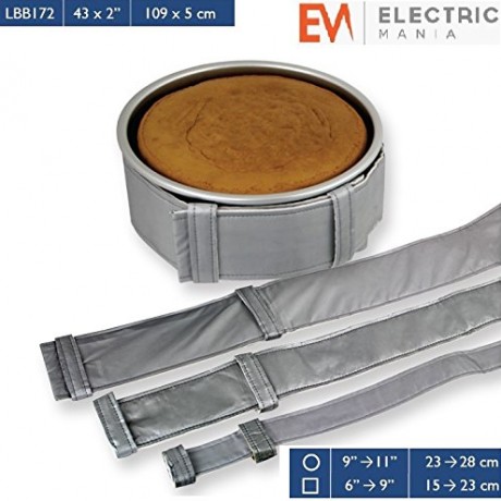 PME-Cake-Level-Baking-Cooking-Bands-Belt-Square-Round-Tin-Pan-43-x-2-Inch-0