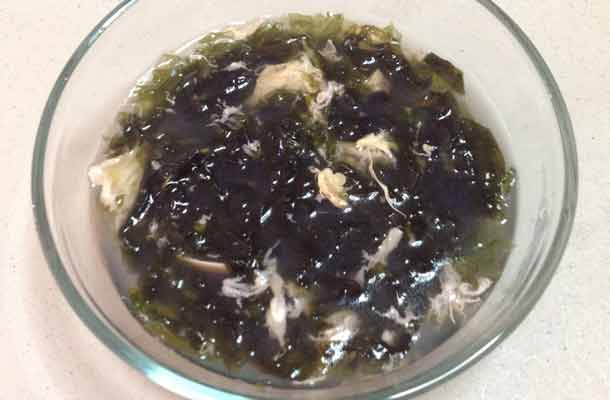 White Clam Seaweed Soup Recipe Slide