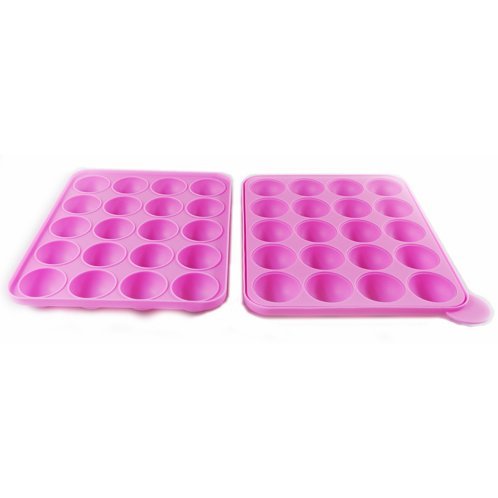 Silicone Cake Pop Pan / Mold (20 Pops) | FoodClappers