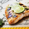 Simple-Home-Creations-Nonstick-Silicone-Fiberglass-Baking-Mat-Half-Pan-30cm-X-40cm-White-Yellow-0-2