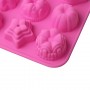 niceeshopTM-12-Cavity-Flowers-Silicone-Non-Stick-Cake-Bread-Mold-Chocolate-Jelly-Candy-Baking-MouldFree-niceEshop-Cable-Tie-0-1