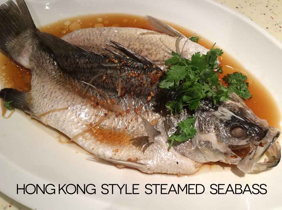 HK style steamed seabass