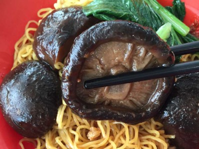 Shiitake Mushrooms Noodle - Blk 538 Bedok North Food Centre