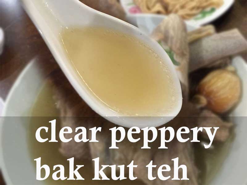 authentic bak kut teh